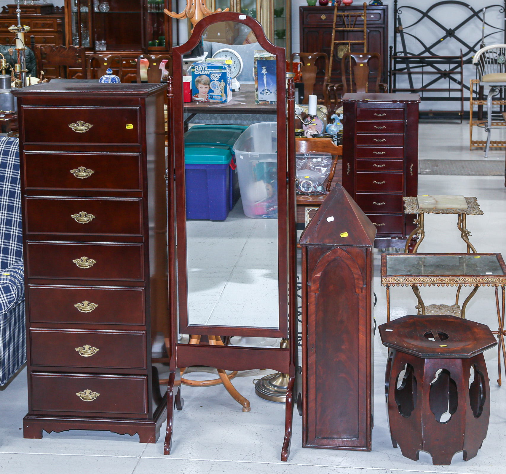 ASSORTMENT OF FURNITURE Includes an