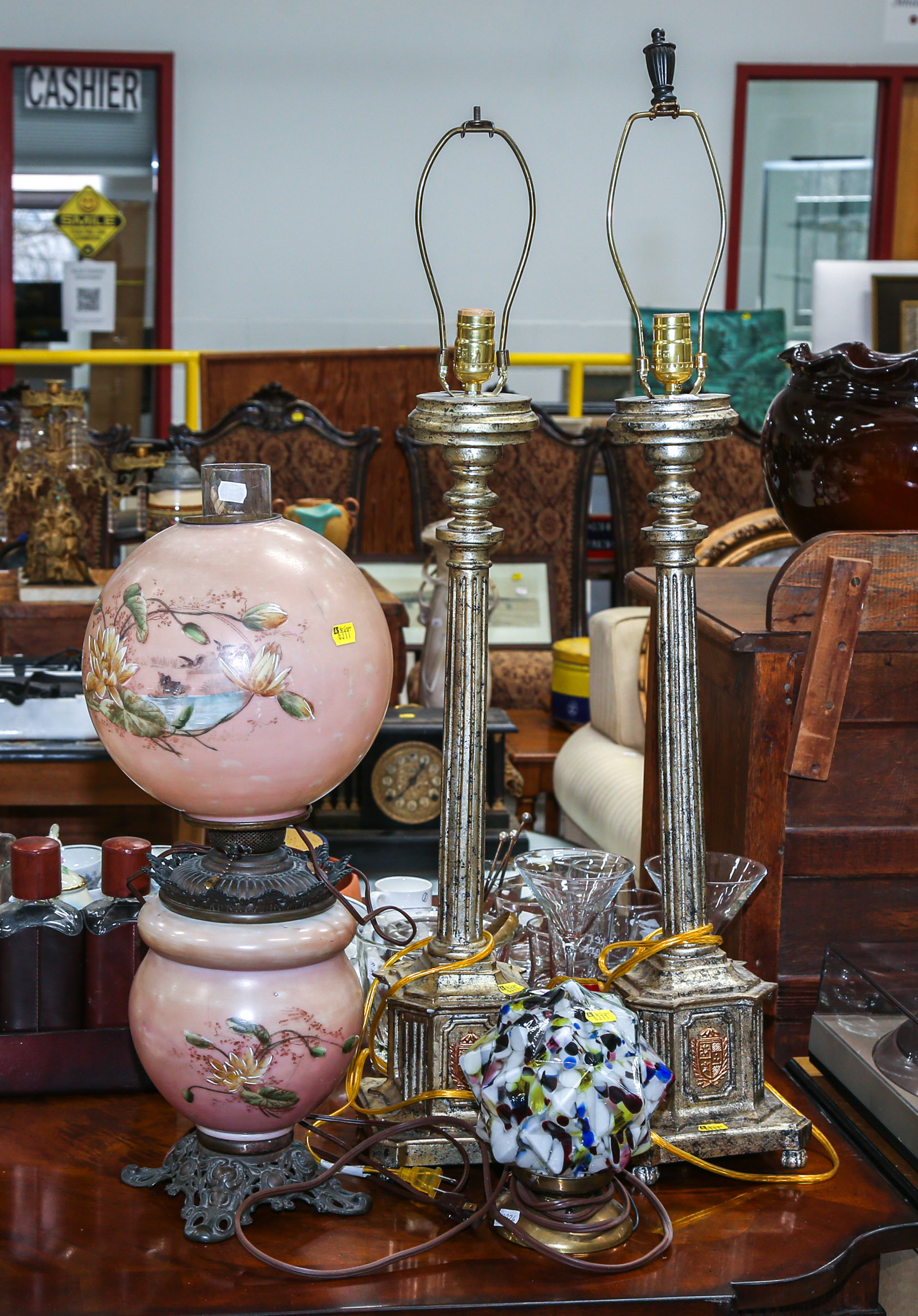 ASSORTMENT OF LAMPS Including