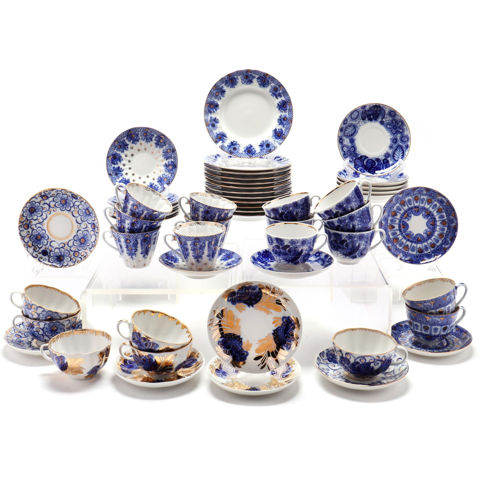 ASSORTMENT OF LOMONOSOV PORCELAIN