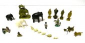 Assortment of minature figurin