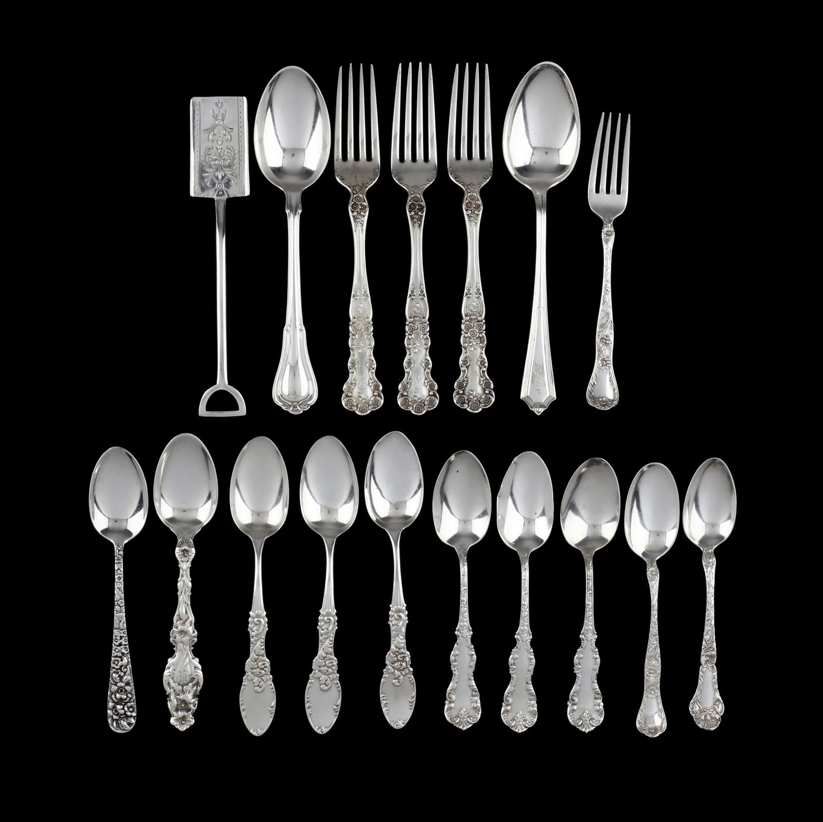 ASSORTMENT OF MOSTLY STERLING