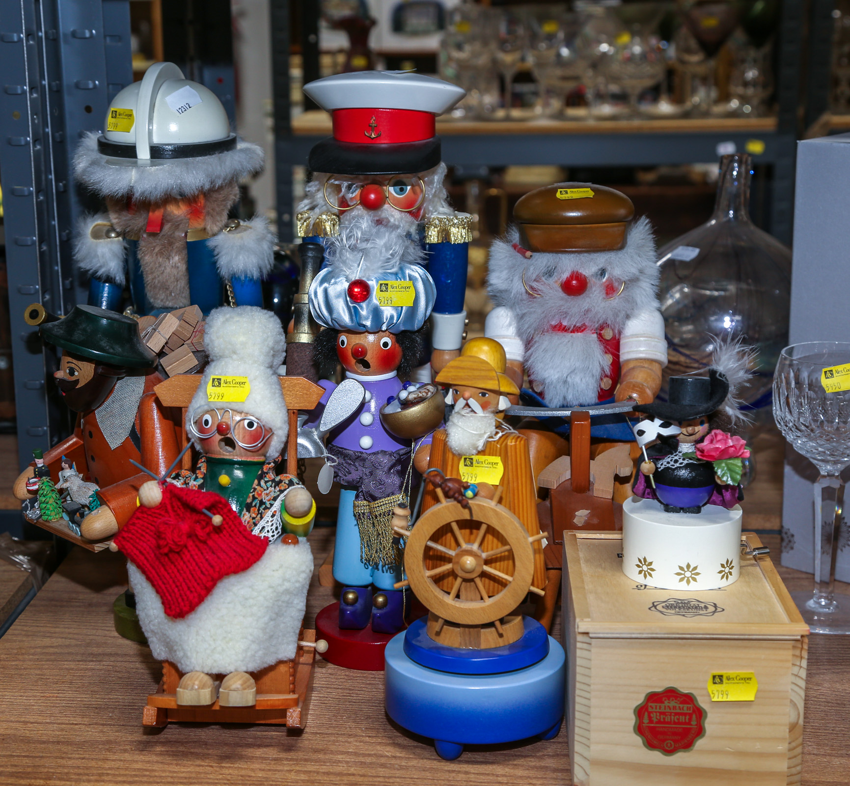 ASSORTMENT OF NUTCRACKERS