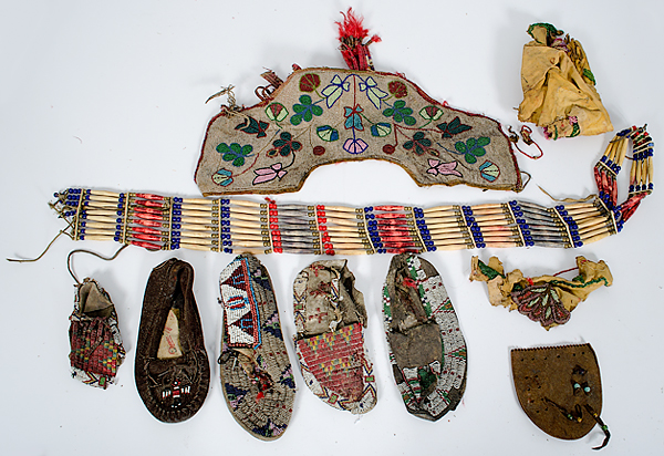 Assortment of Plains Beadwork all