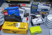 ASSORTMENT OF POWER HAND TOOLS
