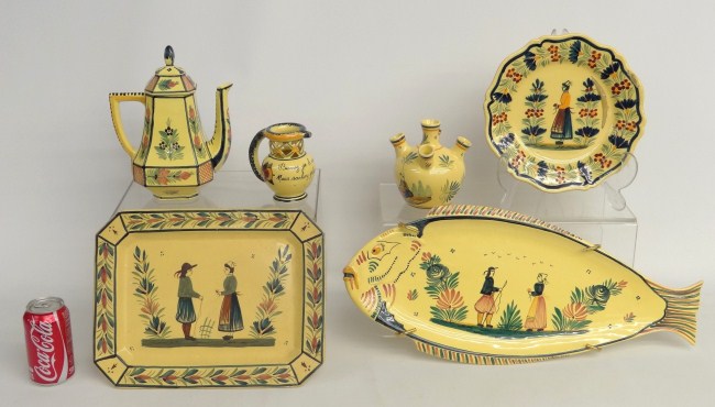 Assortment of Quimper soleil