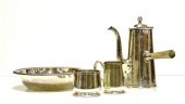 Assortment of silver  four pie