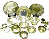 Assortment of silver including