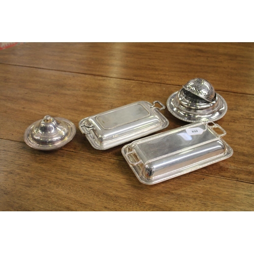 Assortment of silver plate to