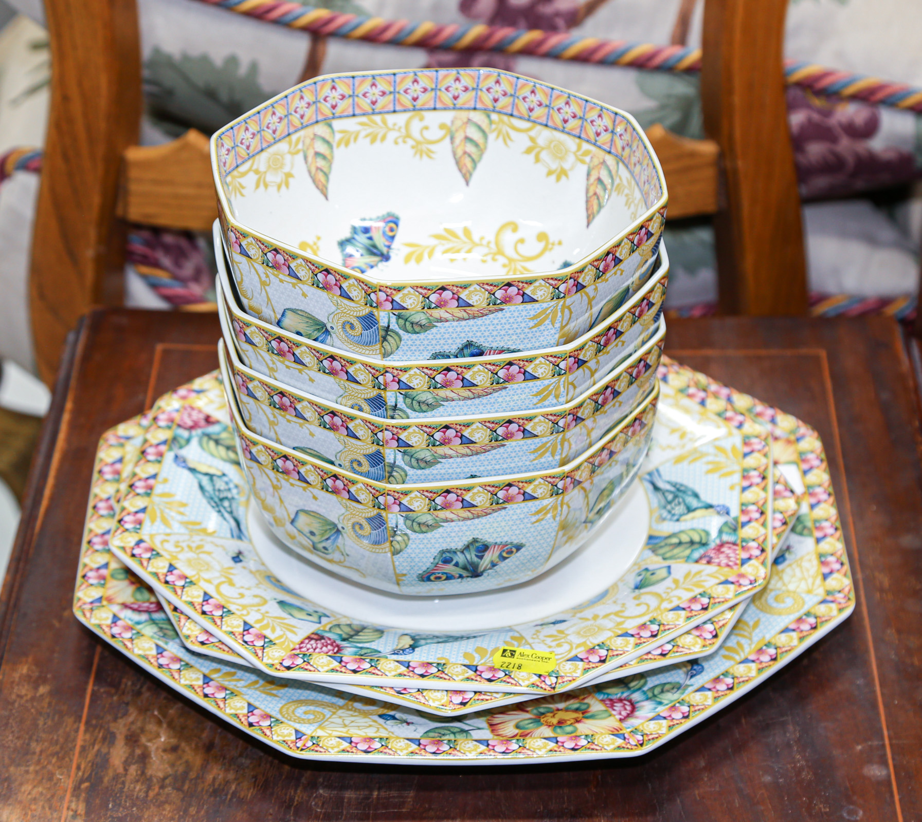 ASSORTMENT OF SPODE "SUMATRA" CHINA
