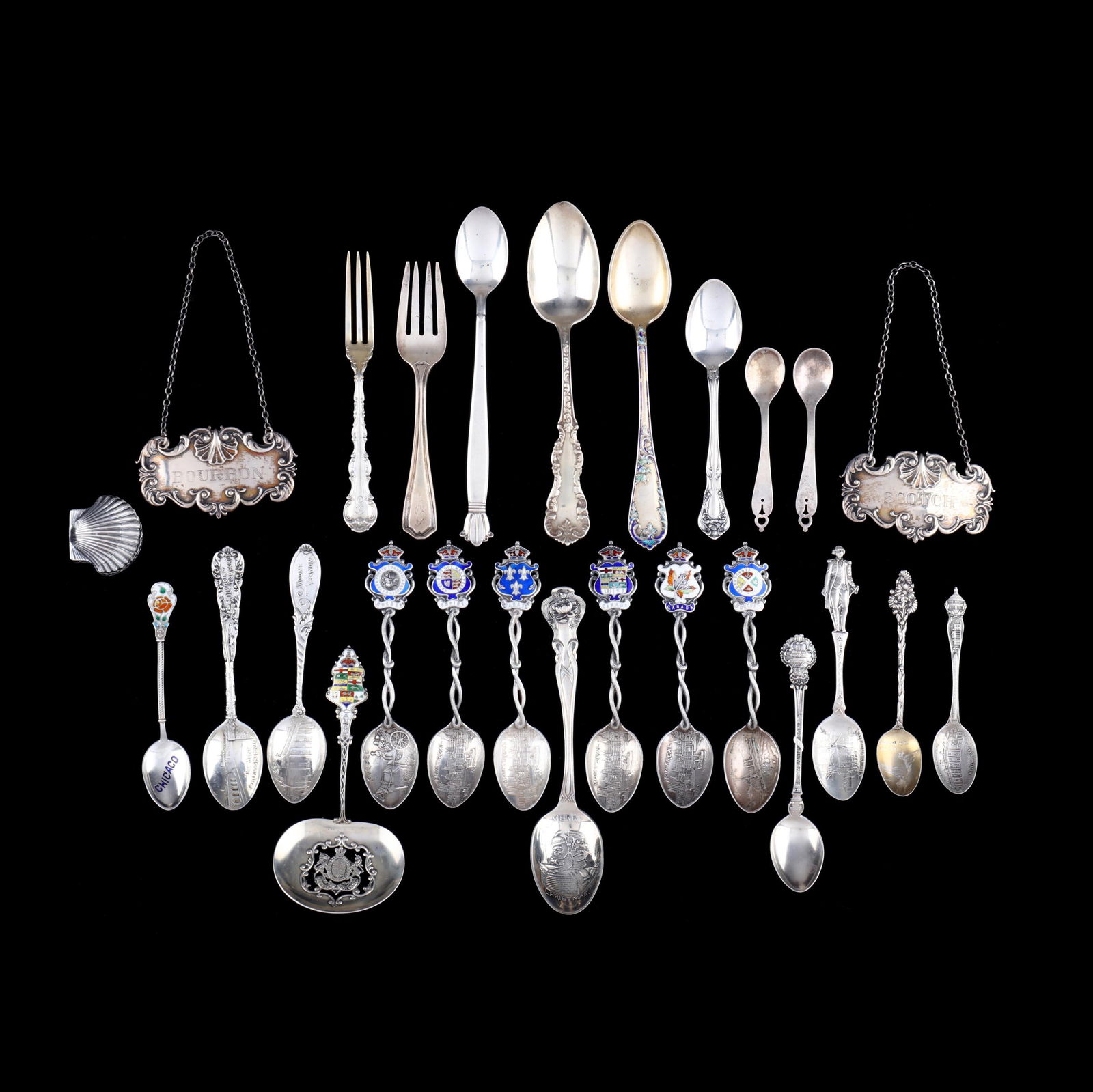 ASSORTMENT OF STERLING SILVER