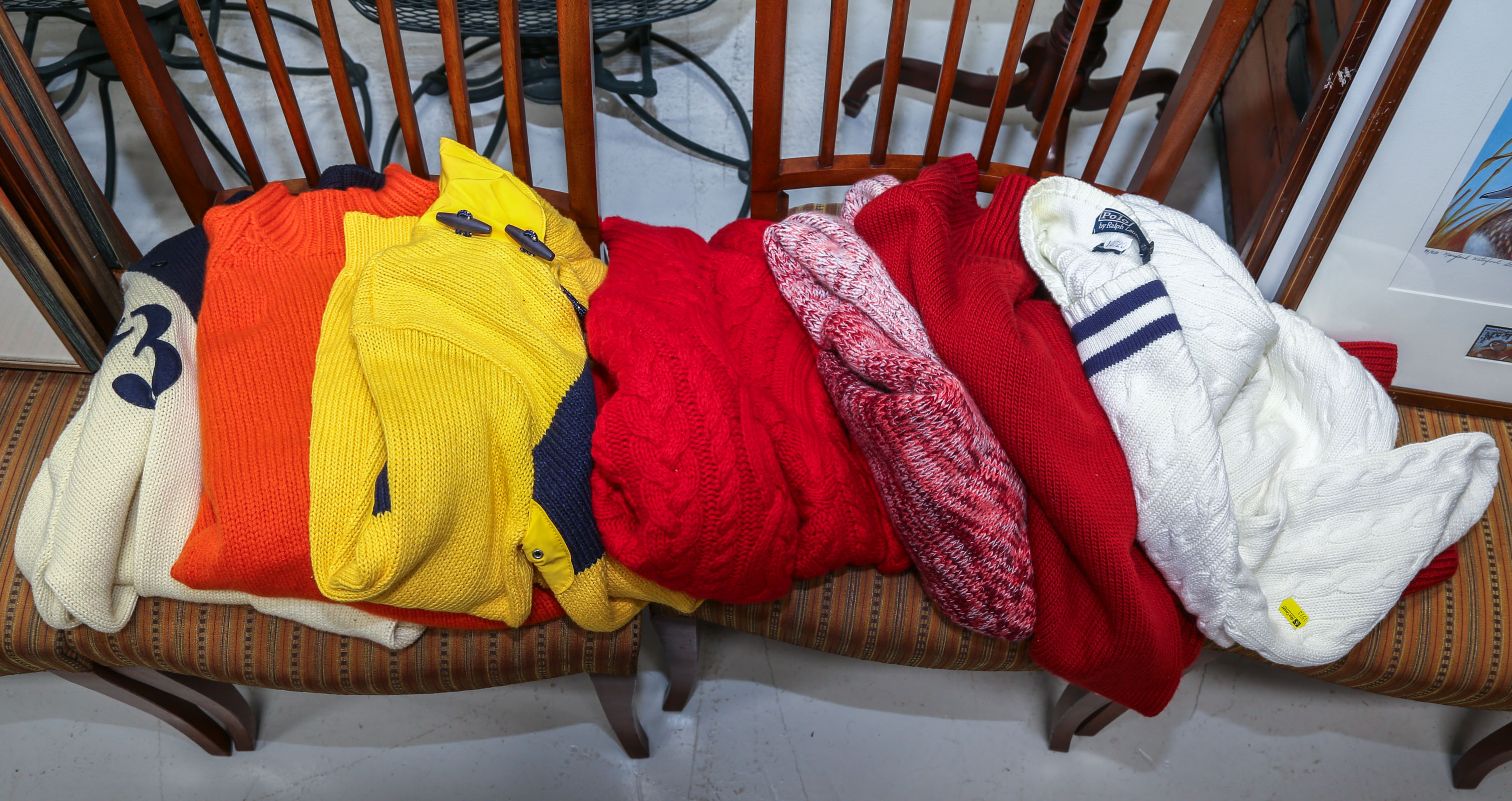ASSORTMENT OF SWEATERS Including