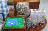 ASSORTMENT OF TRAIN GARDEN ITE