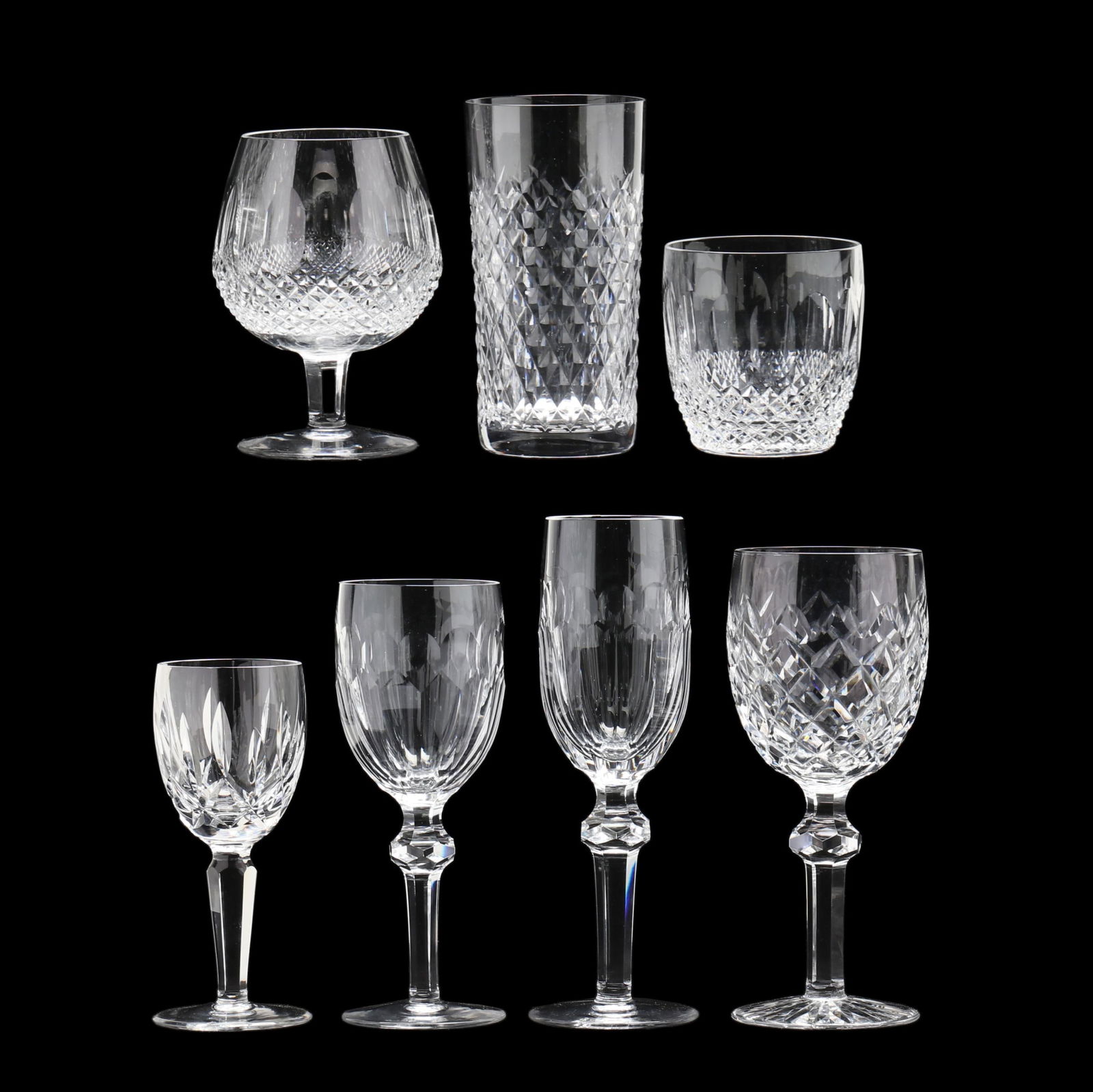 ASSORTMENT OF WATERFORD CRYSTAL