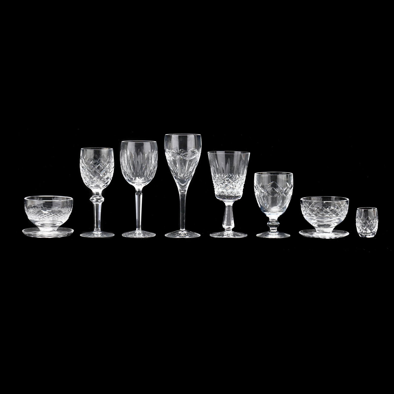 ASSORTMENT OF WATERFORD CRYSTAL