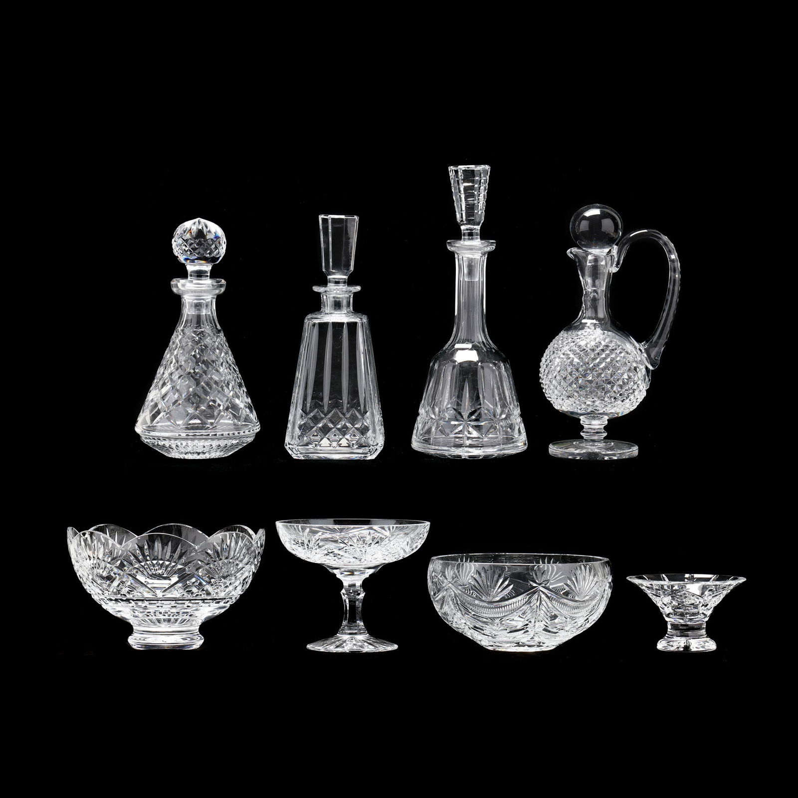 ASSORTMENT OF WATERFORD CRYSTAL