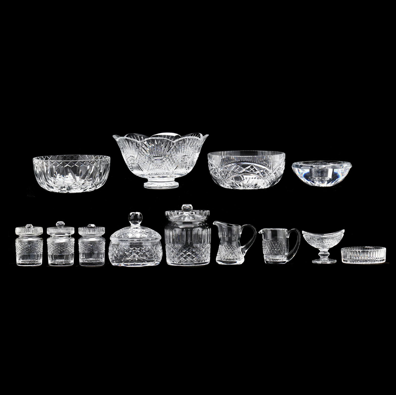 ASSORTMENT OF WATERFORD CRYSTAL