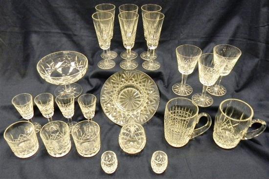 Assortment of Waterford  signed and