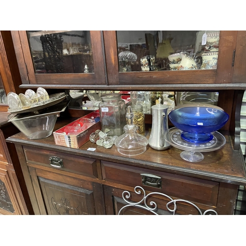 Assortment to include wine, jars,