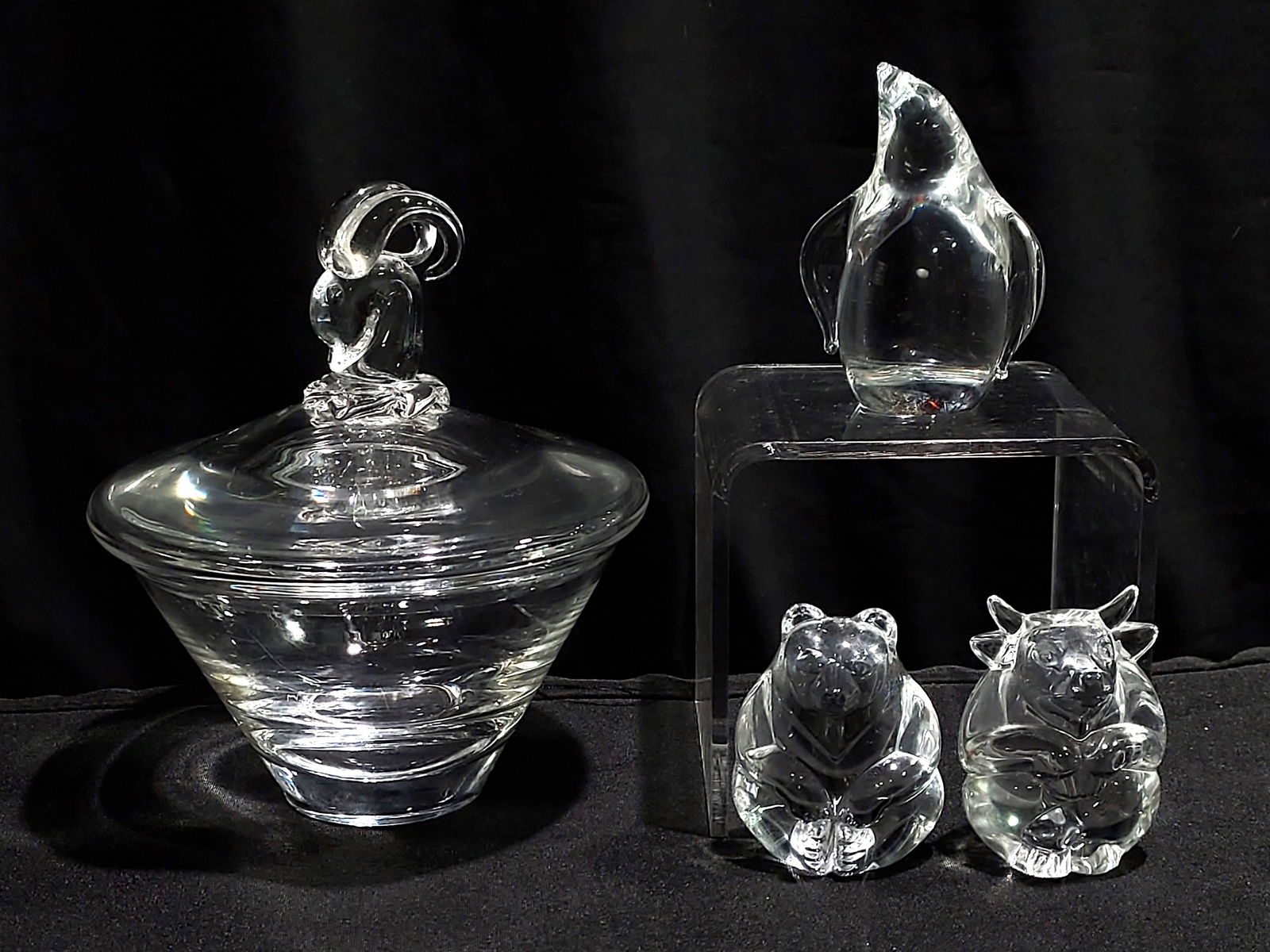 ASSRTD BACCARAT CRYSTAL HAND