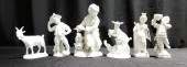 ASST BLANC DE CHINE FIGURINES: