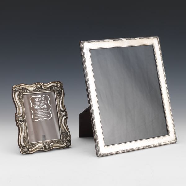 ASTRON AND SHEFFIELD SILVER FRAMES
