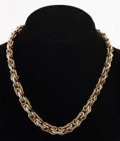 ASTUR 14K GOLD GRADUATED BYZAN