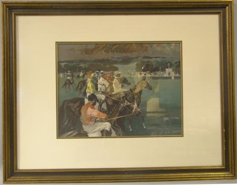 AT THE RACES Photo reproduction: 22