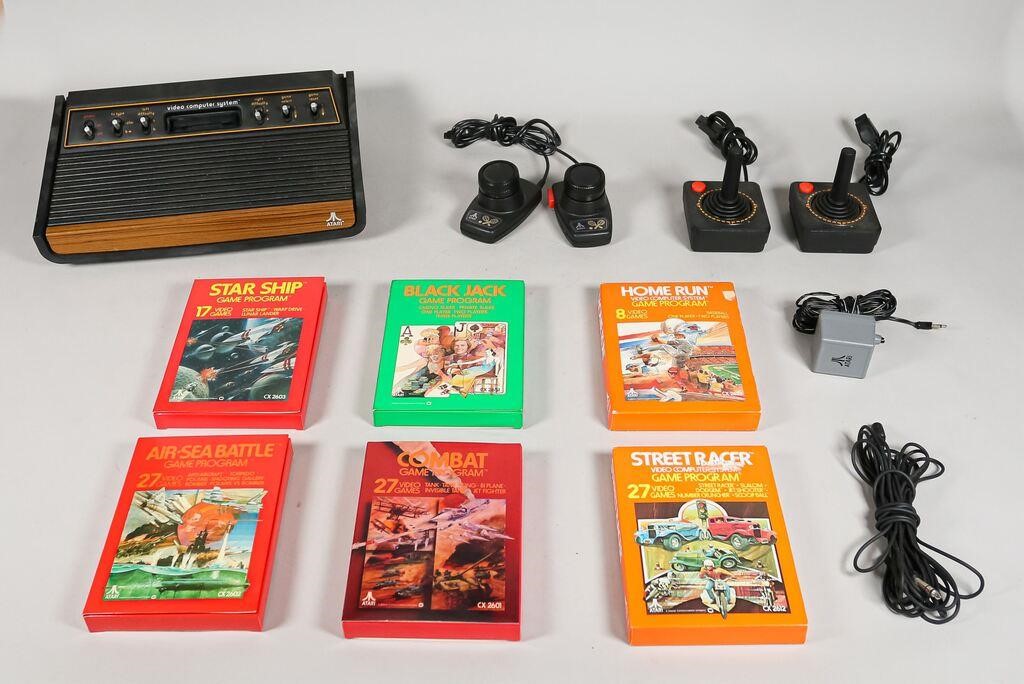 ATARI 2600 CONSOLE & GAMESAtari