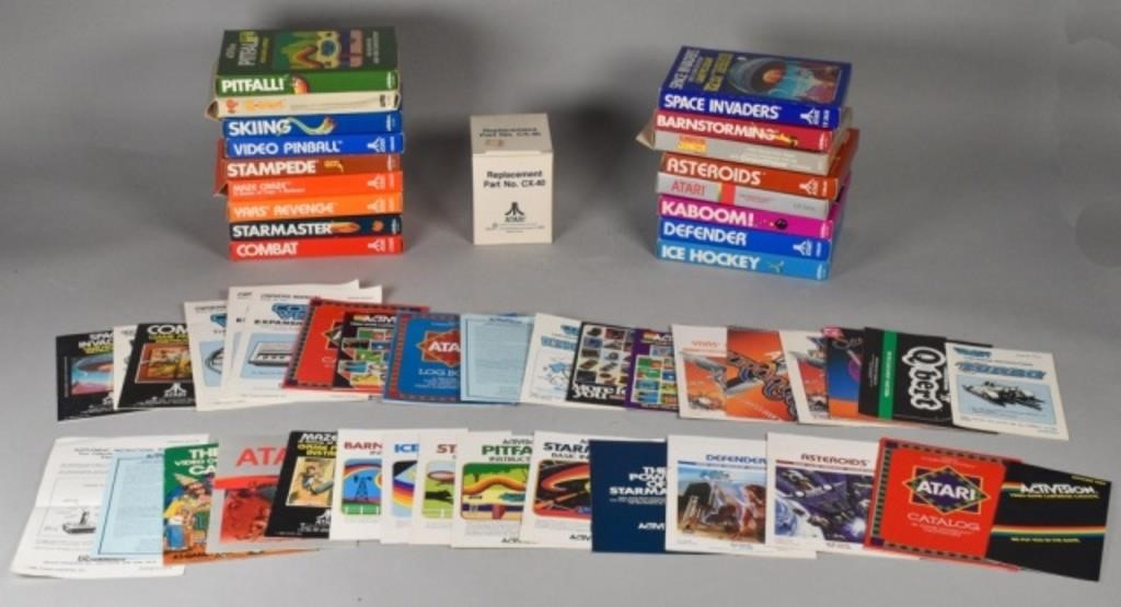 ATARI KABOOM, GAME BOXES AND