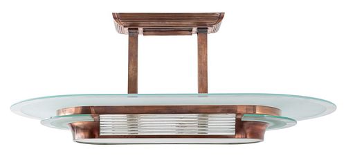 ATELIER PETITOT ART DECO PLAFONNIER