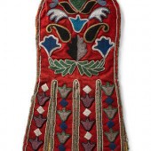 Athabaskan Beaded Wool Fire Ba