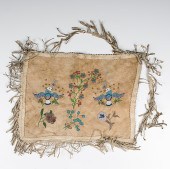 Athapaskan Beaded Hide Panel t