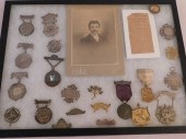 ATHLETE FRED CHITTICK MEDALS L