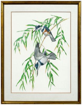 Athos Menaboni gouache (Georgia,