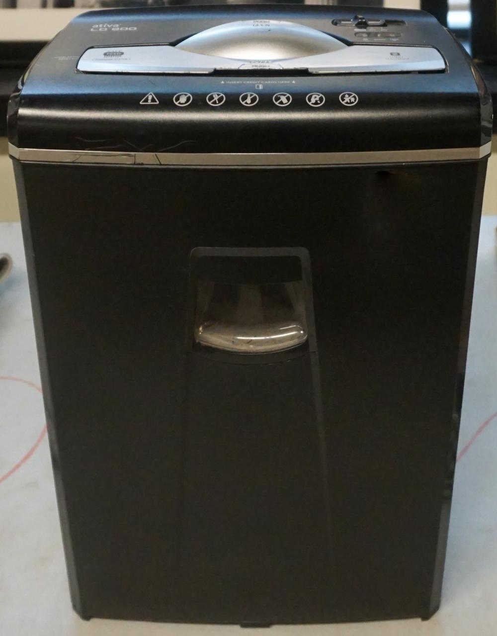 ATIVA LD 800 PAPER SHREDDERAtiva LD