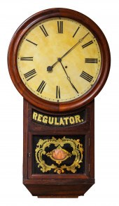 ATKINS CLOCK CO. REGULATOR NO.