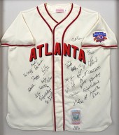 ATLANTA BRAVES AUTOGRAPHED 'TU