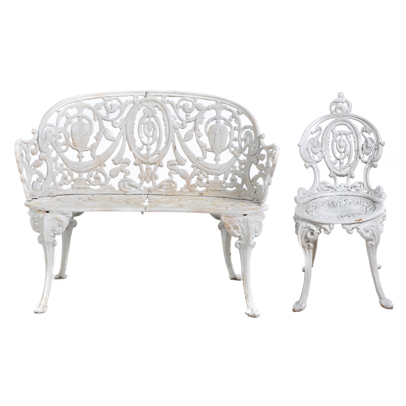 ATLANTA STOVE WORKS PATIO SETTEE