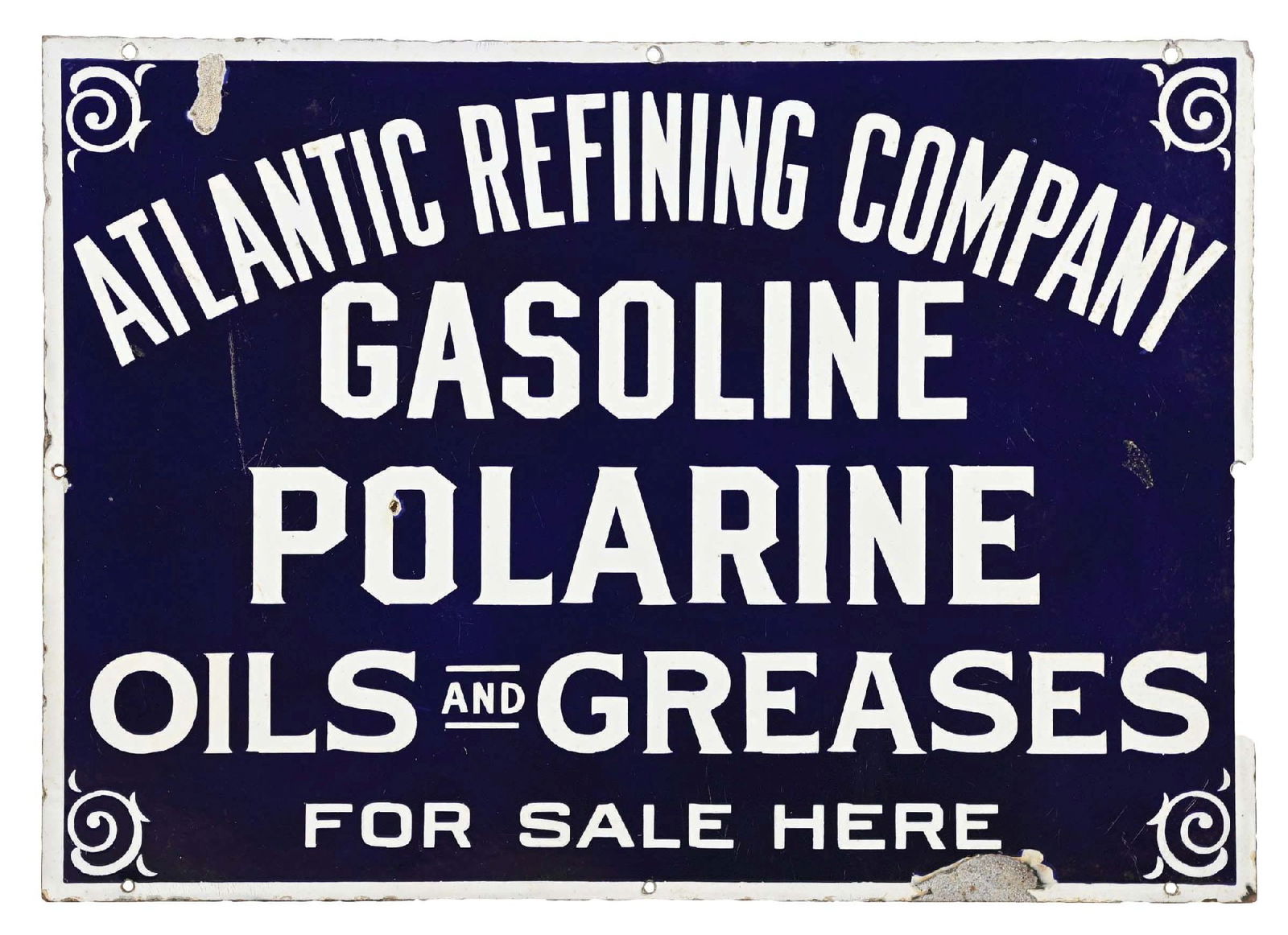 ATLANTIC GASOLINE & POLARINE OILS