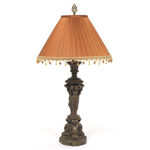 ATLANTIS METAL TABLE LAMP 35"
