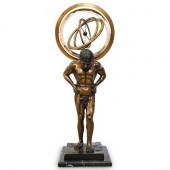 ATLAS ARMILLARY SPHERE BRONZE