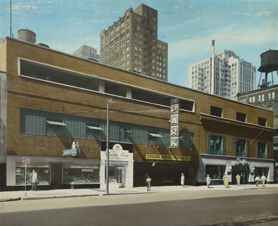Atlas Block and Garage 1940 the