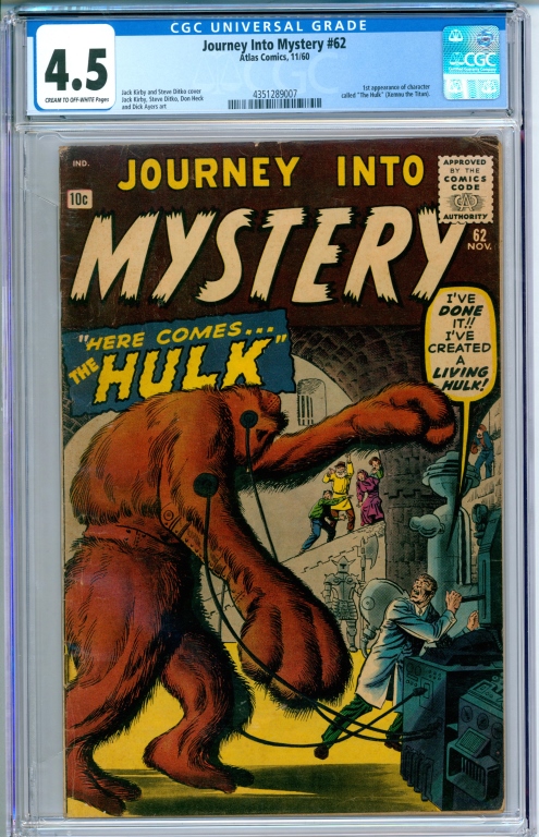ATLAS COMICS JOURNEY INTO MYSTERY