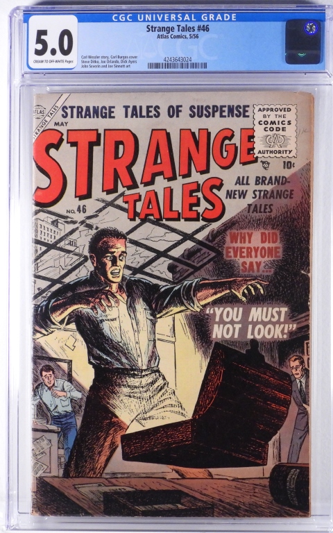 ATLAS COMICS STRANGE TALES #46