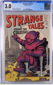 ATLAS COMICS STRANGE TALES #72
