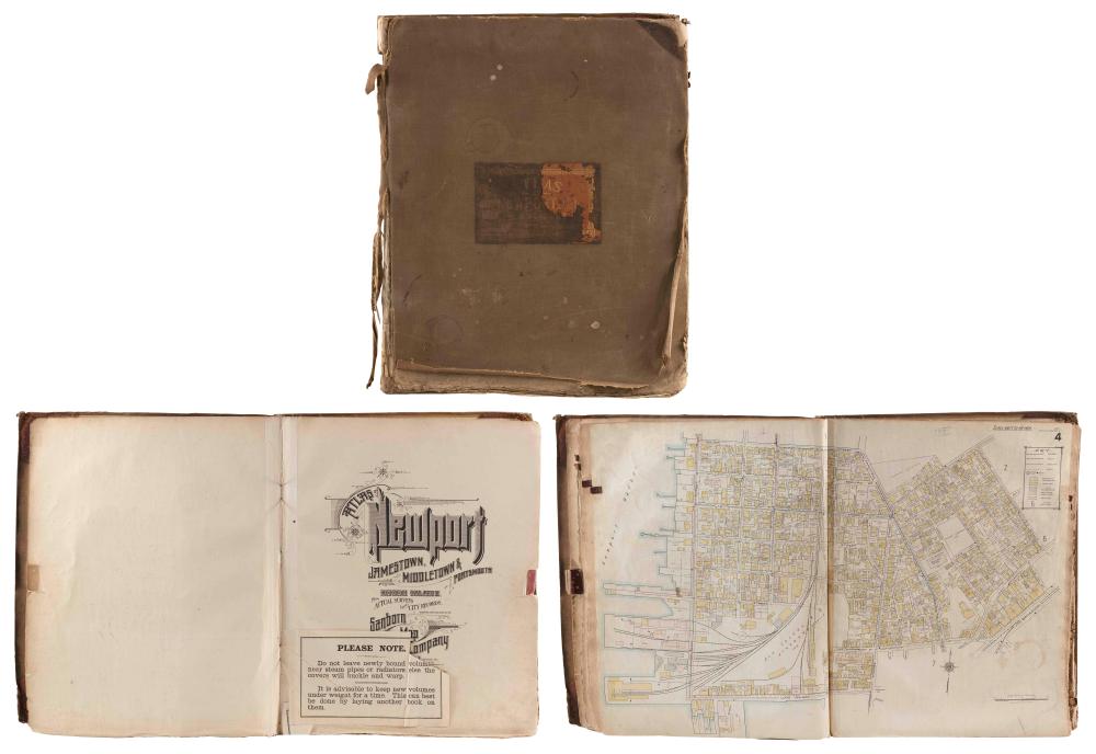 ATLAS OF NEWPORT, JAMESTOWN,
