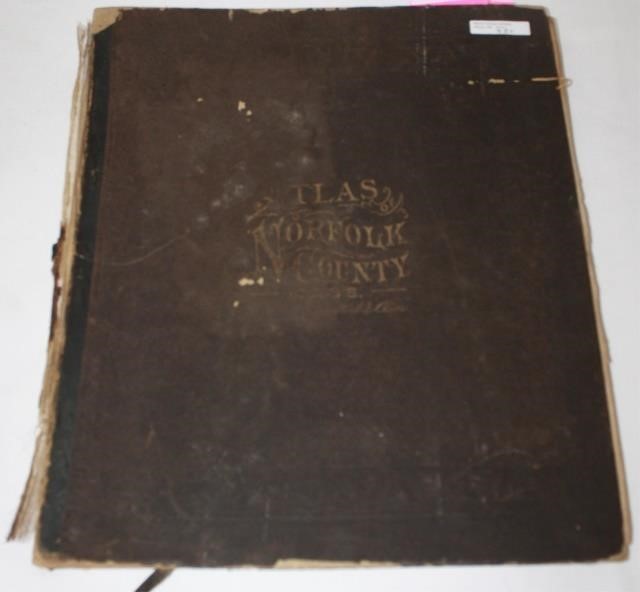 ATLAS OF NORFOLK COUNTY, MA 1876,