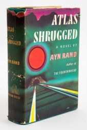 "ATLAS SHRUGGED" AUTOGRAPHED B