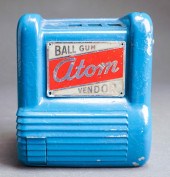 ATOM BALL GUM VENDOR SLOT MACH