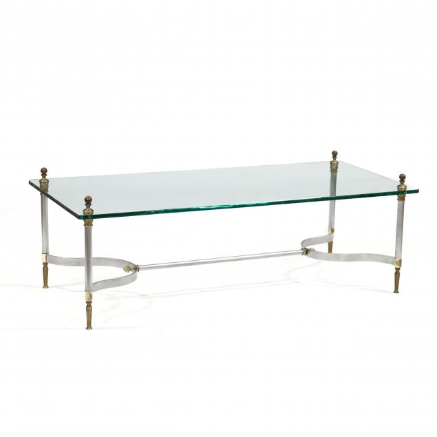 ATT. JANSEN, STEEL, BRASS AND GLASS